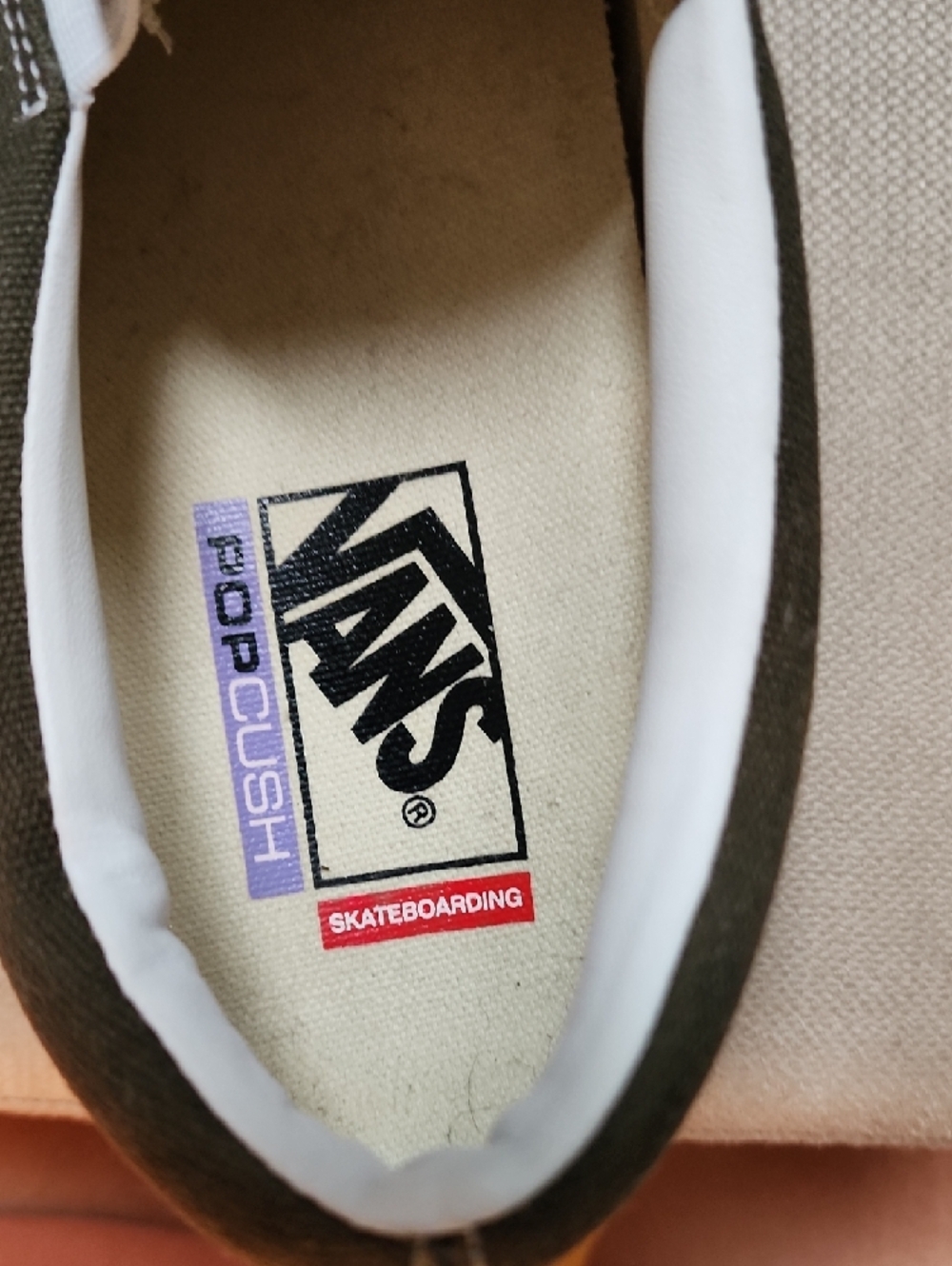New Val Surf Vans Men's Slip-On Suede Loafers in Black and Brown - Picture 3 of 7